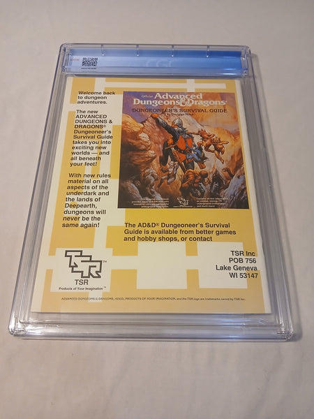 Dungeon Magazine #1 CGC Graded 8.0
