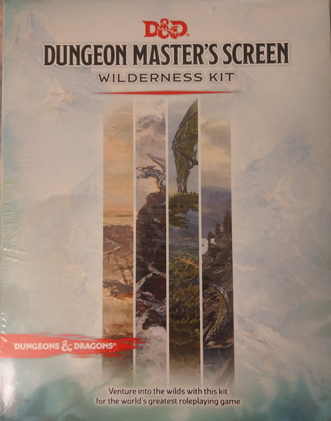 Dungeon Masters Screen Wilderness Kit