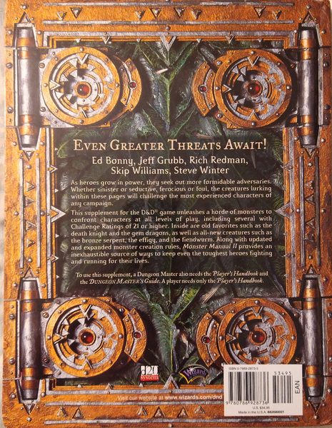 Monster Manual II