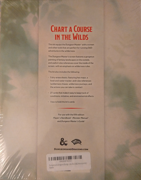 Dungeon Masters Screen Wilderness Kit