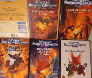 2nd Edition Dungeons and Dragons
