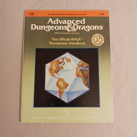 C6 The Official RPGA Tournament Handbook