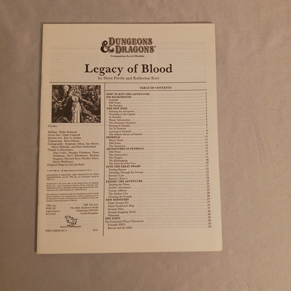 CM9 Legacy of Blood