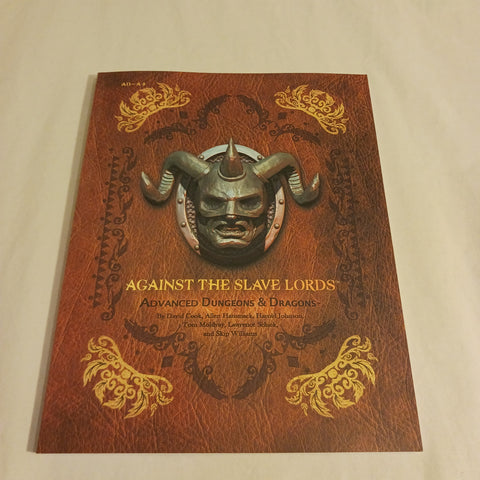 1st edition Against the Slave Lords