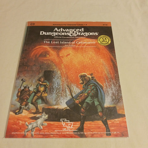 1st edition C3 The Lost Island of Castanamir