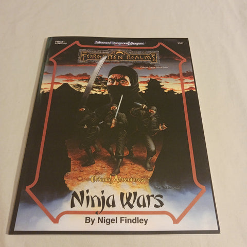 1st edition Oriental Adventures FROA1 Ninja Wars