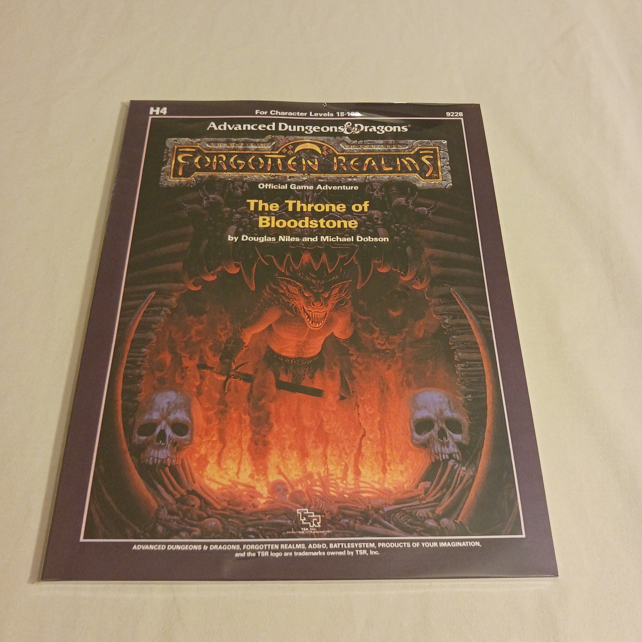 1st edition H4 The Throne of Bloodstone