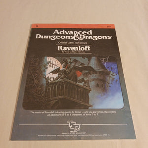 1st edition I6 Ravenloft