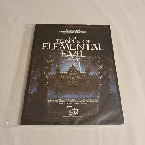 1st edition T1-4 The Temple of Elemental Evil