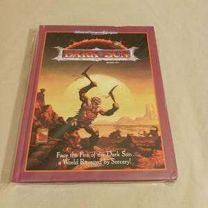 2nd edition Dark Sun Campaign Setting Hardcover