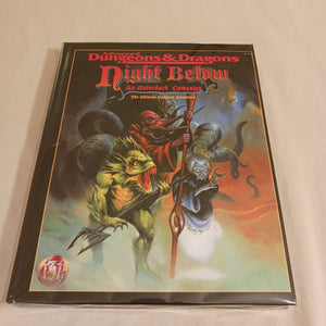 2nd edition Night Below An Underdark Campaign The Ultimate Dungeon Adventure hardcover