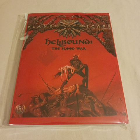 2nd edition Planescape Hellbound: The Blood War softcover