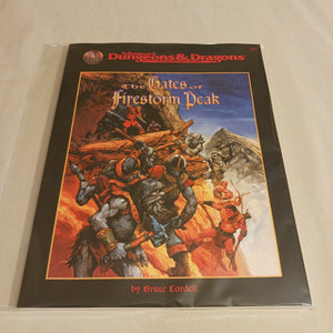 2nd edition The Gates of Firestorm Peak