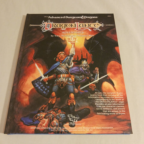 1st edition DragonLance Adventures Hardcover