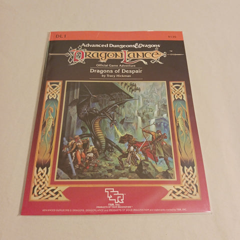 1st edition DL1 DragonLance Dragons of Despair
