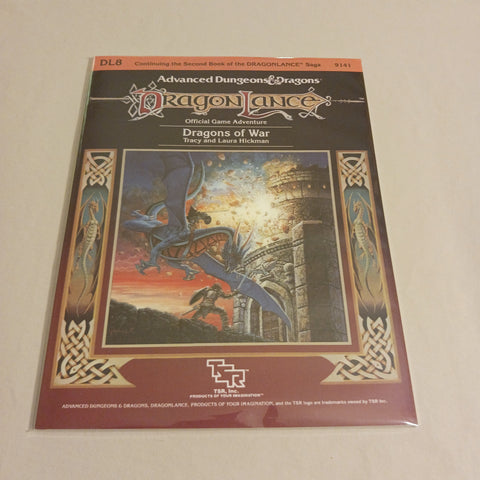1st edition DragonLance DL8 Dragons of War