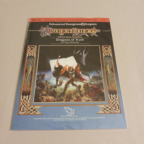 1st edition DragonLance DL13 Dragons of Truth