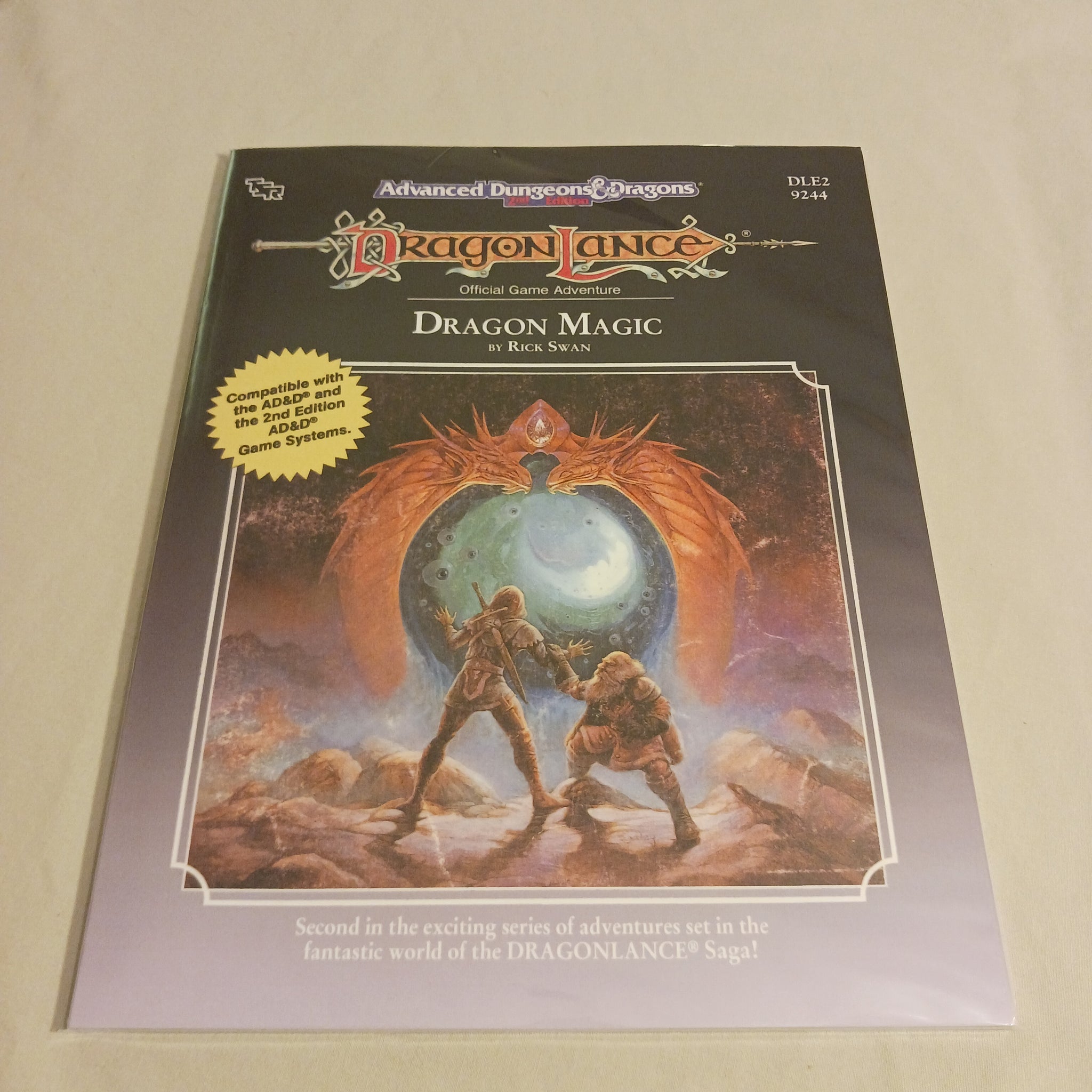 2nd edition DragonLance DLE2 Dragon Magic