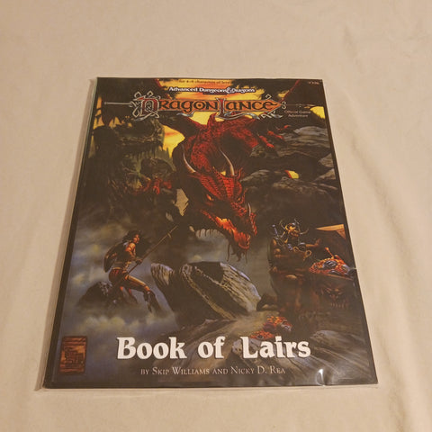 2nd edition DragonLance Book of Lairs