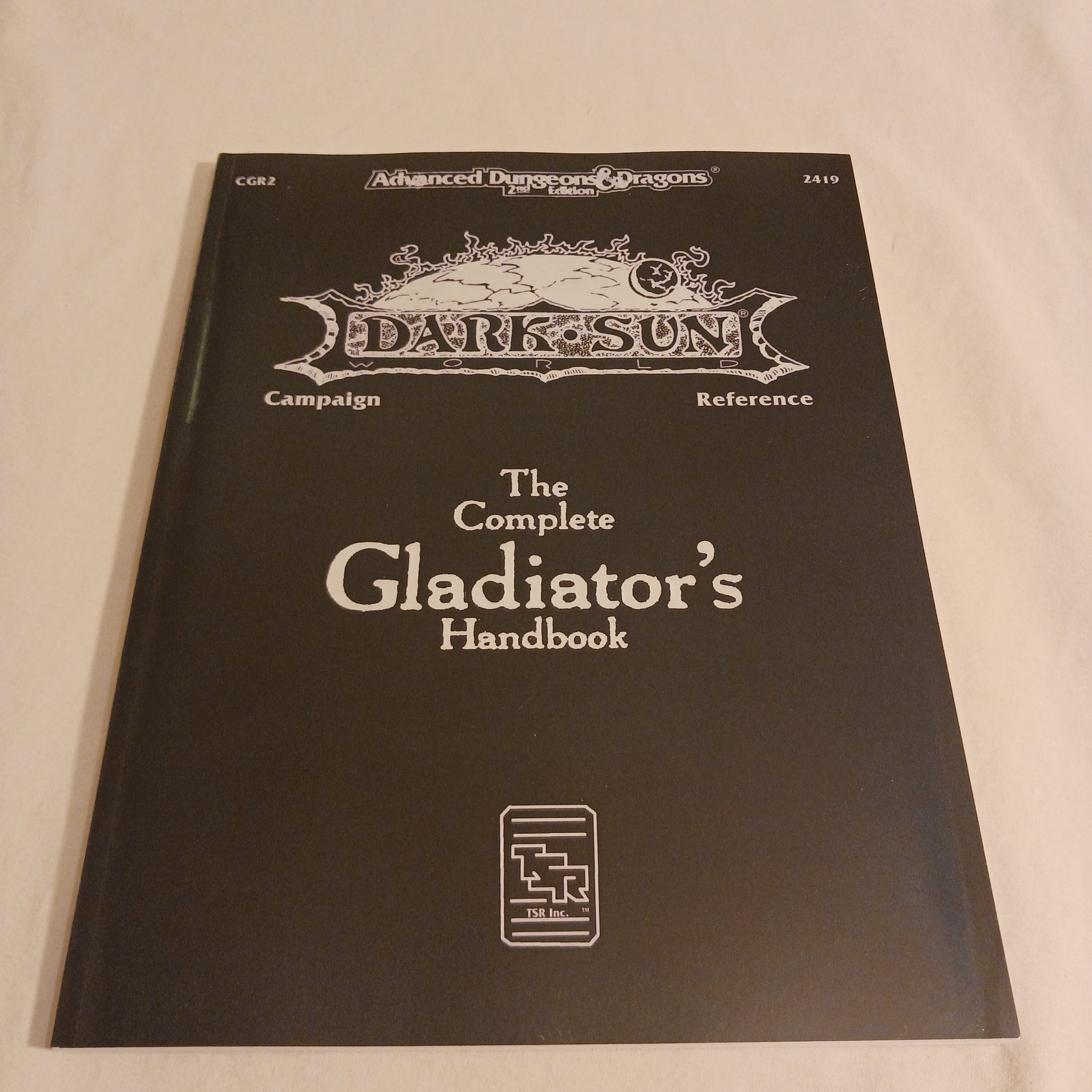 2nd edition Dark Sun CGR2 The Complete Gladiator's Handbook