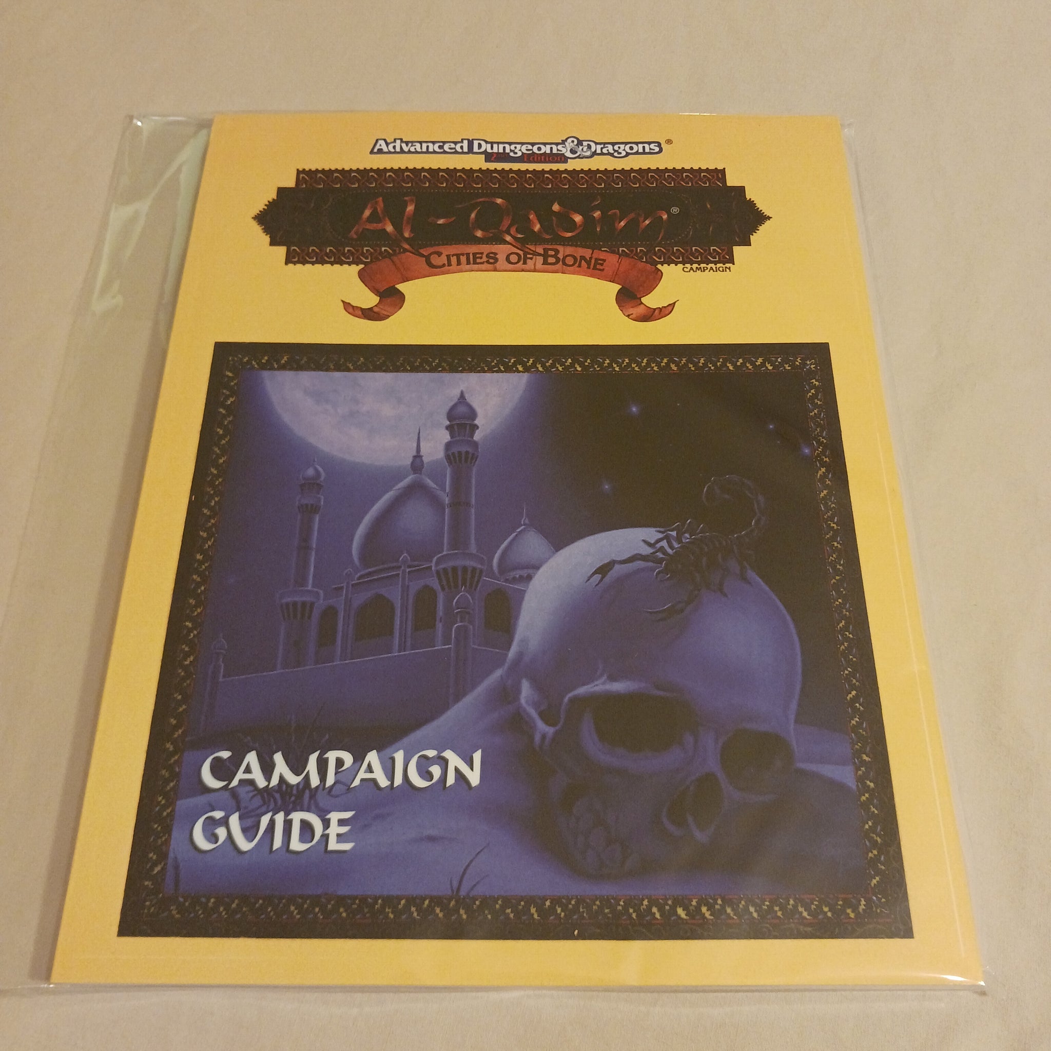 2nd edition Al-Qadim Cities of Bone Campaign Guide