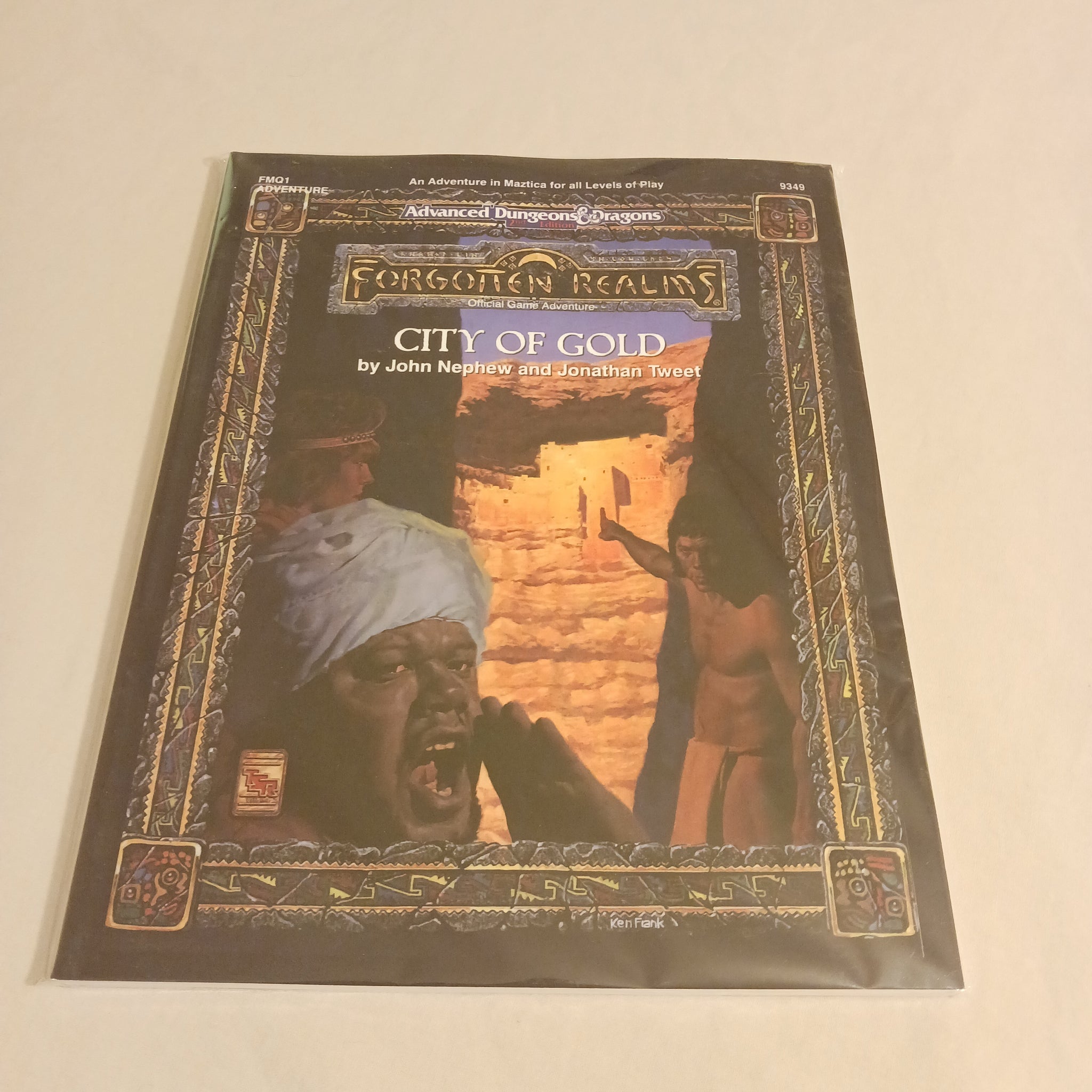 2nd edition Forgotten Realms Maztica FMQ1 City of Gold