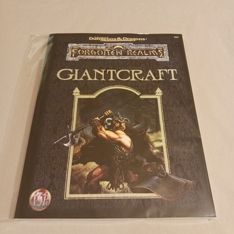 2nd edition Forgotten Realms Giantcraft