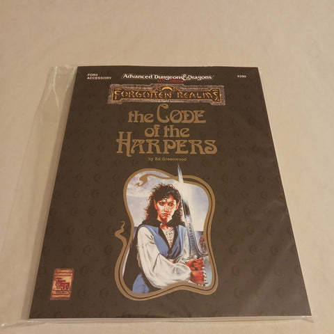 2nd edition Forgotten Realms The Code of the Harpers