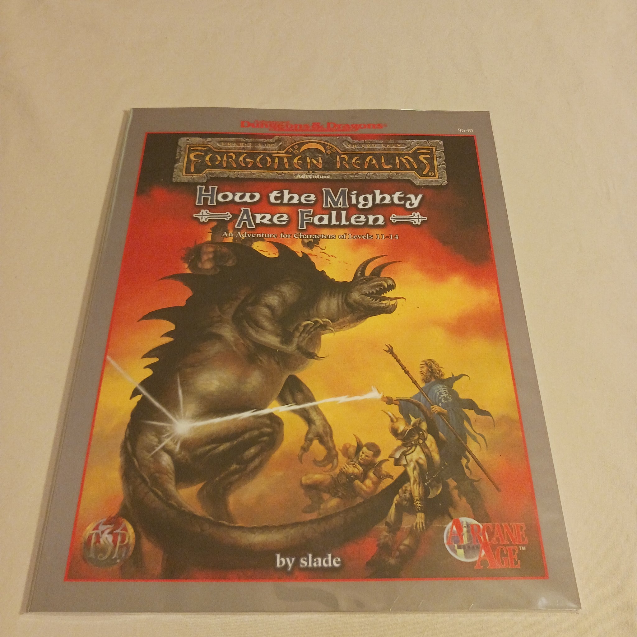 2nd edition Forgotten Realms Gow the Mighty are Fallen