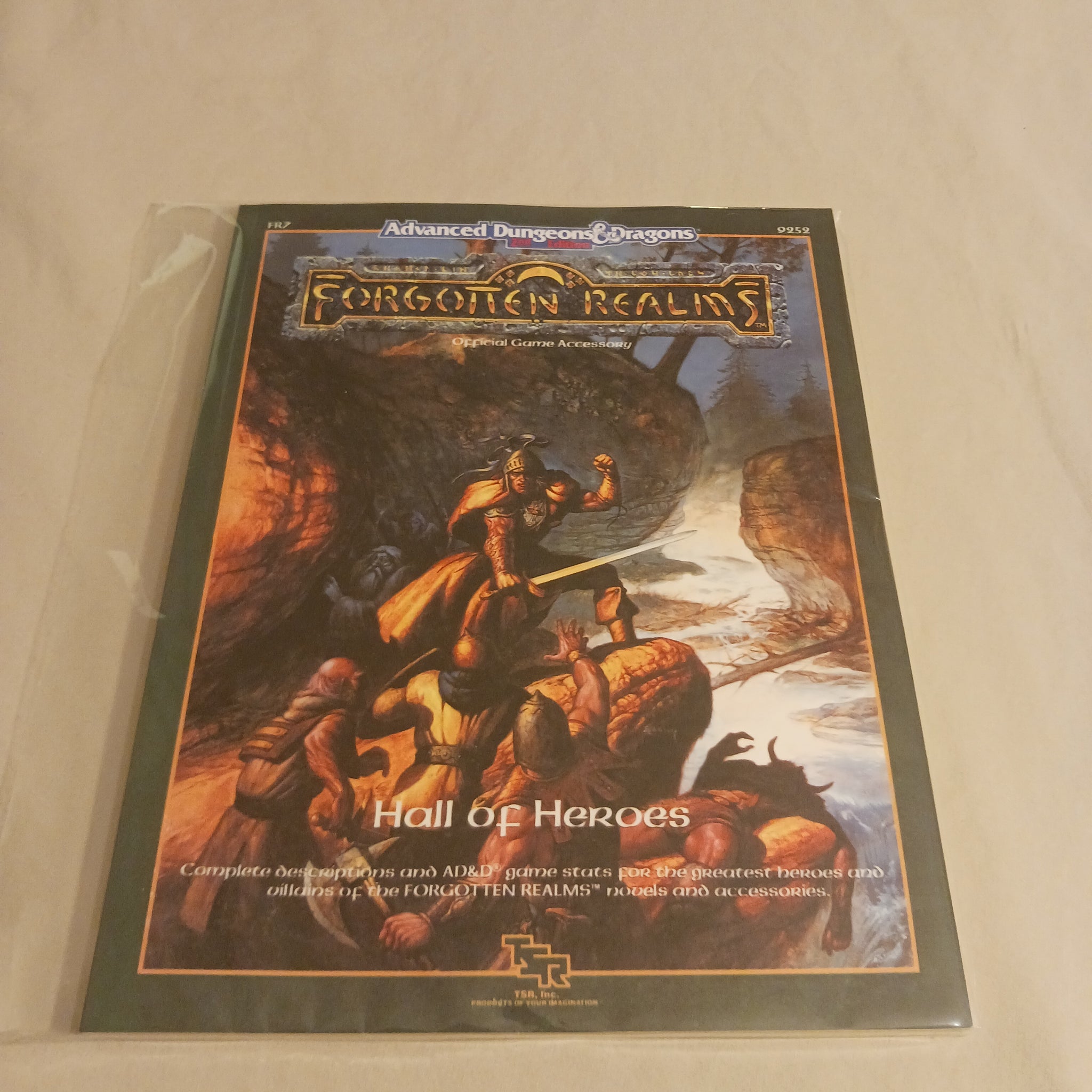 2nd edition Forgotten Realms FR7 Hall of Heroes