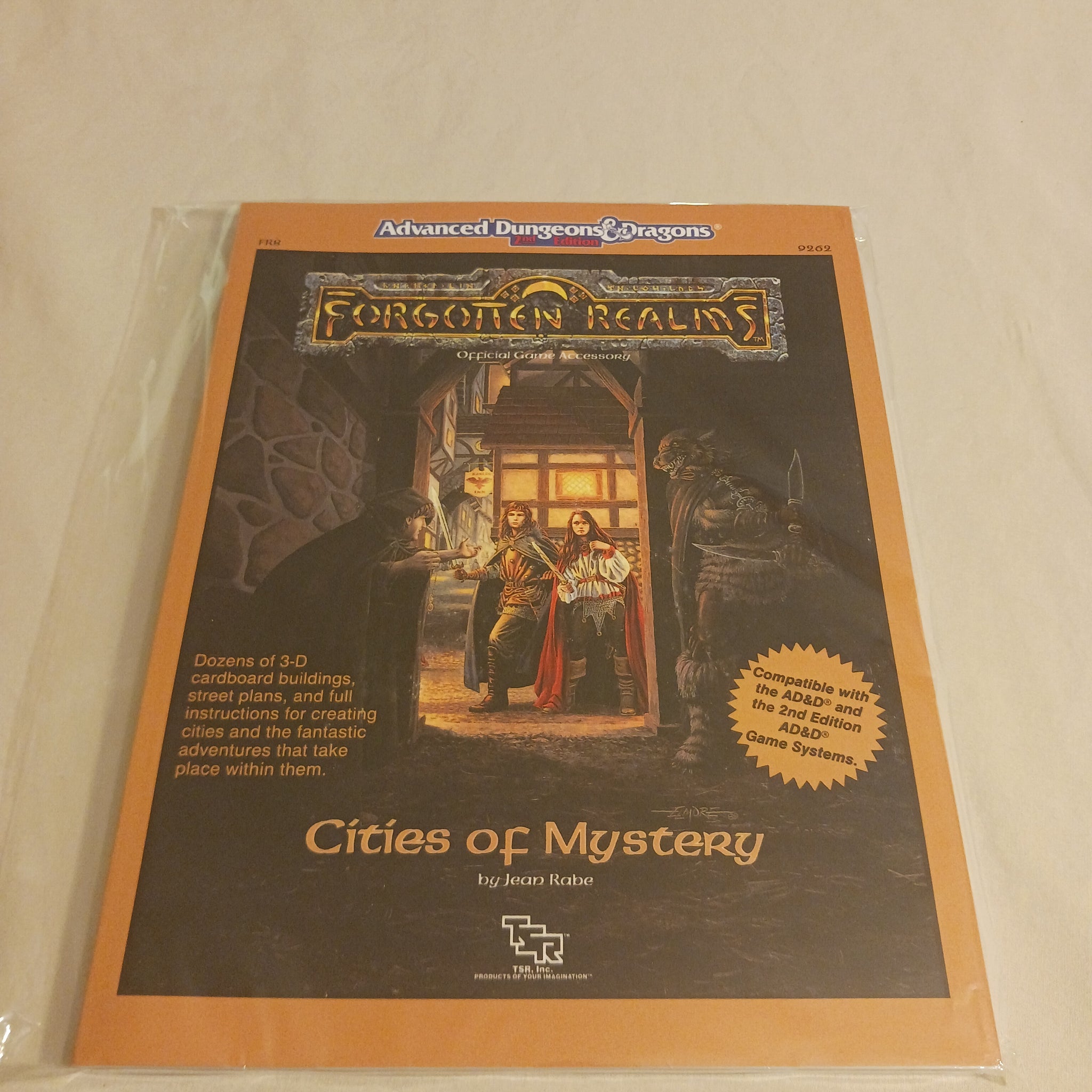 2nd edition Forgotten Realms FR8 Cities of Mystery