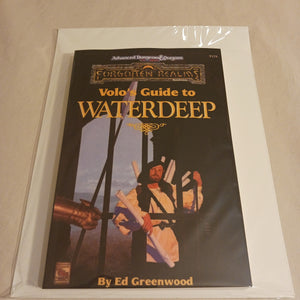 2nd edition Forgotten Realms Volo's Guide to Waterdeep