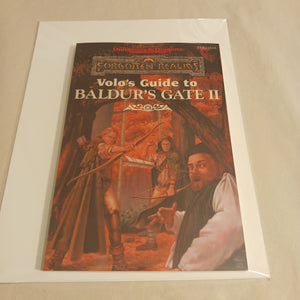 2nd edition Forgotten Realms Volo's Guide to Baldur's Gate II
