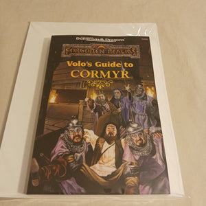 2nd edition Forgotten Realms Volo's Guide to Cormyr