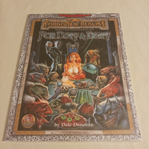 2nd edition Forgotten Realms For Duty & Deity