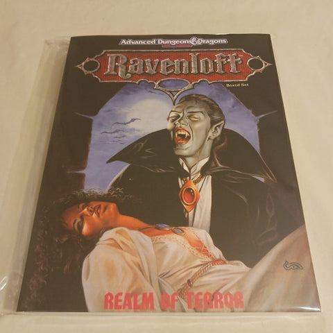 2nd edition Ravenloft Realm of Terror softcover