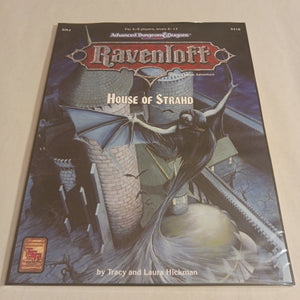 2nd edition Ravenloft RM4 House of Strahd