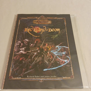 3rd edition Red Hand of Doom