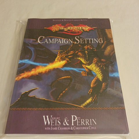 3rd edition DragonLance Campaign Setting softcover