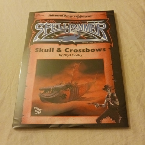 2nd edition Spelljammer SJA2 Skull & Crossbows