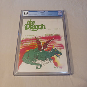 The Dragon Magazine #1 CGC 8.5