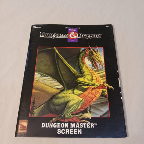 Dungeon Master Screen DMR1 Challenger Series with adventure module