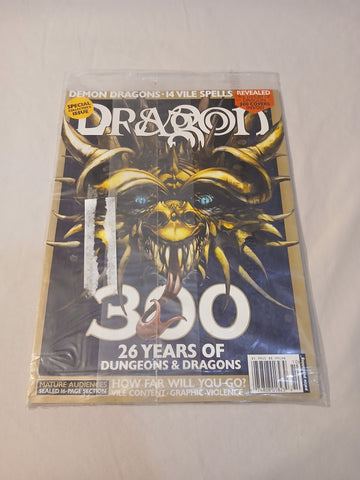 Dragon Magazine #300 with Vile Darkness insert