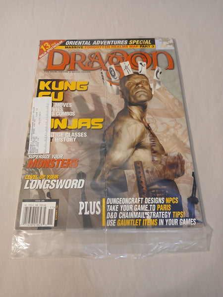 Dragon Magazine #289 with Realms Map