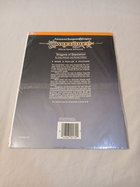 DL4 DragonLance Dragons of Desolation