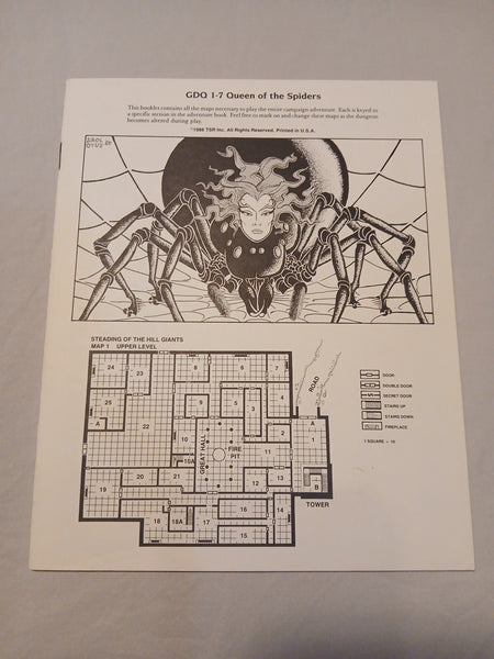 GDQ 1-7 Queen of the Spiders