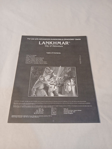 Lankhmar City of Adventure