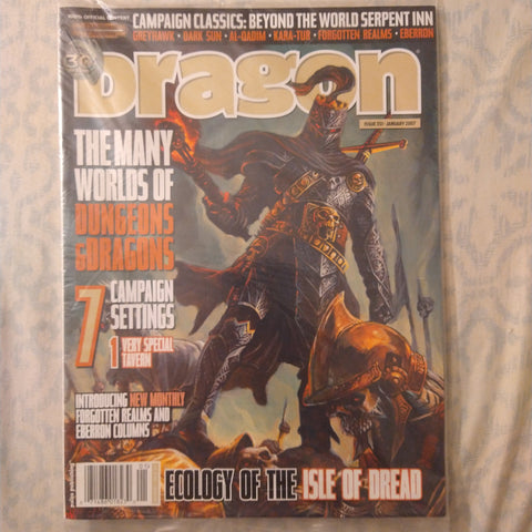 Dragon Magazine #351 Sealed