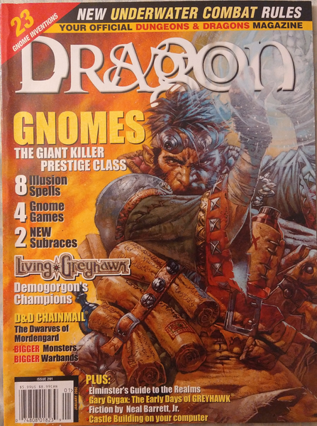 Dragon Magazine #291