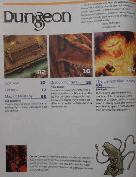 Dungeon Magazine #104